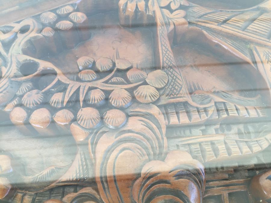 Carved Asian Drum Tables [Photo 8]