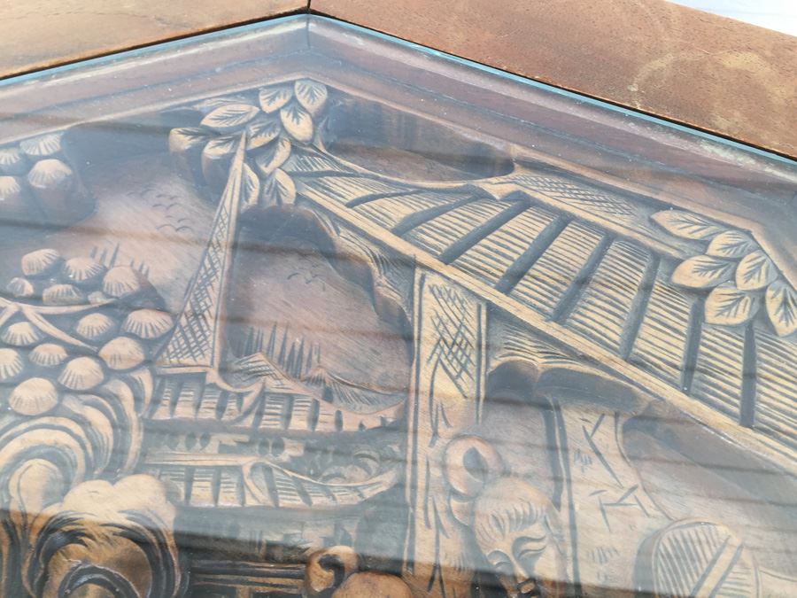 Carved Asian Drum Tables [Photo 12]