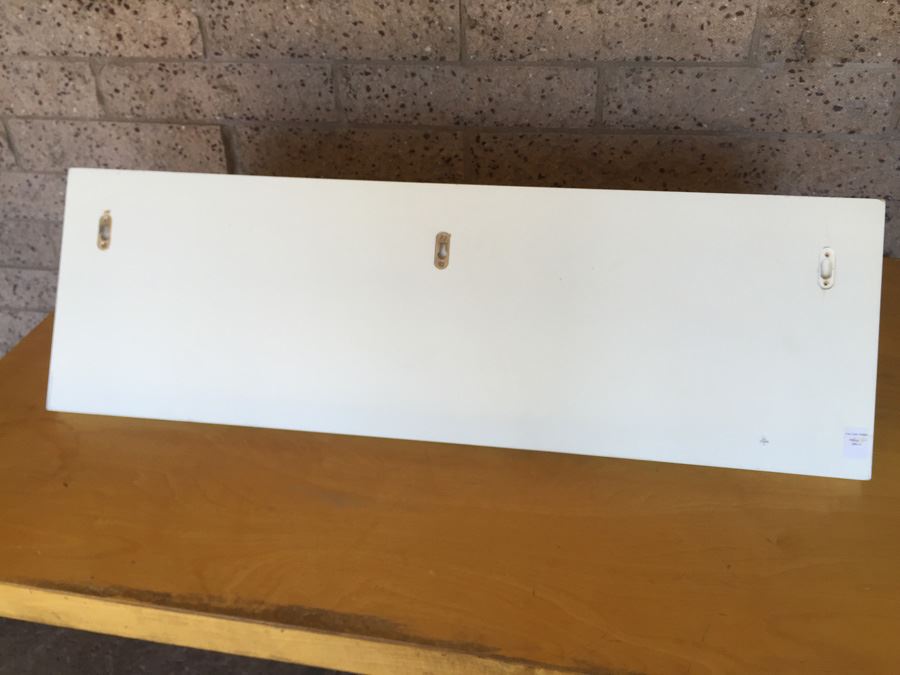 Pottery Barn Shelf With Baskets And Coat Rack [Photo 10]