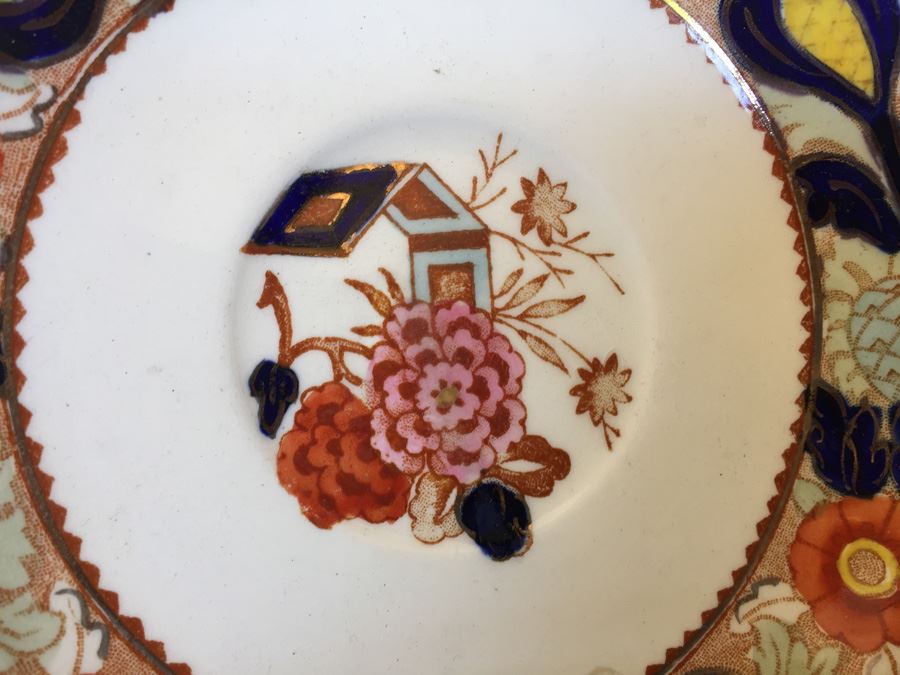 Pair Of Vintage English Plates - Wood & Sons [Photo 3]