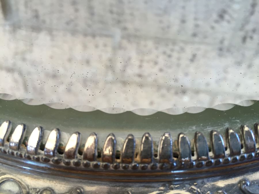 Antique Van Bergh Mirrored Vanity Plateau [Photo 2]