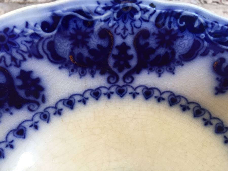 Johnson Bros. Albany England Flow Blue Plate [Photo 5]