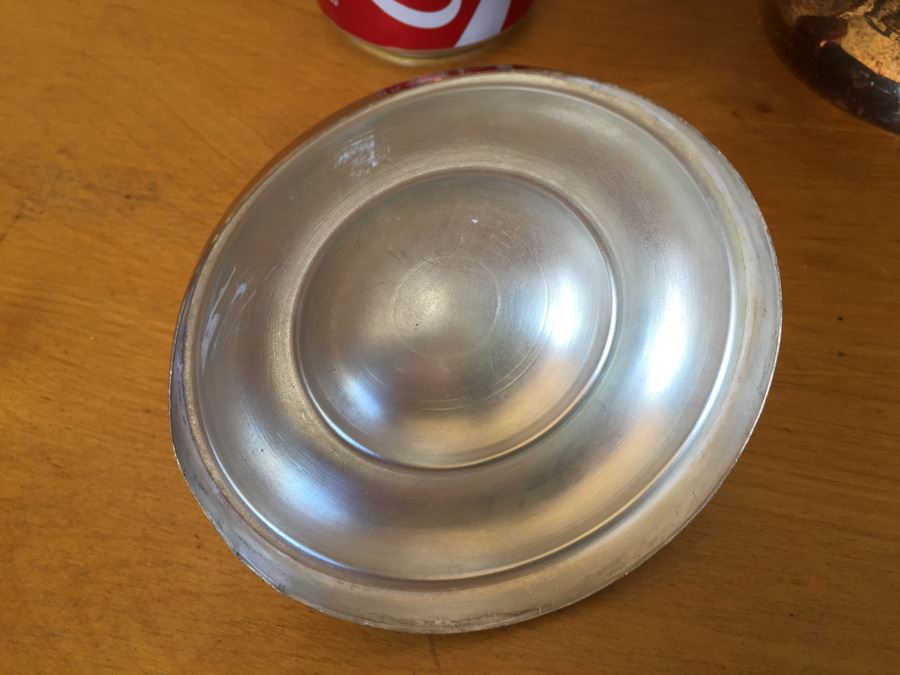 Vintage Silver Sheffield Plate Sugar Bowl and Spoon Holder With Bird Top And Spoons [Photo 9]