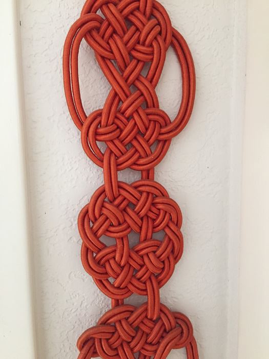 Large Red Chinese Traditional Decorative Knots Wall Hanging [Photo 4]