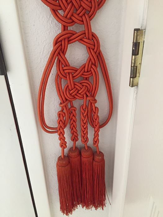 Large Red Chinese Traditional Decorative Knots Wall Hanging [Photo 3]