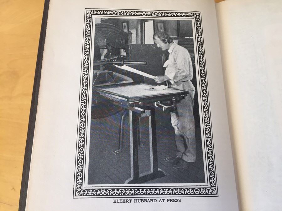 Set Of Leather Bound Books Select Writings Of Elbert Hubbard [Photo 6]