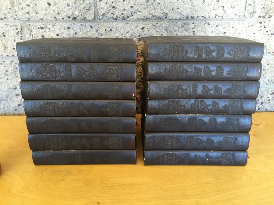 Set Of Leather Bound Books Select Writings Of Elbert Hubbard [Photo 32]