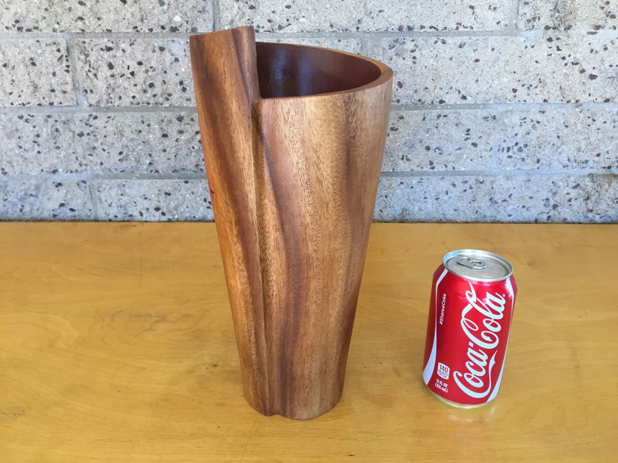 Contemporary Wooden Vase