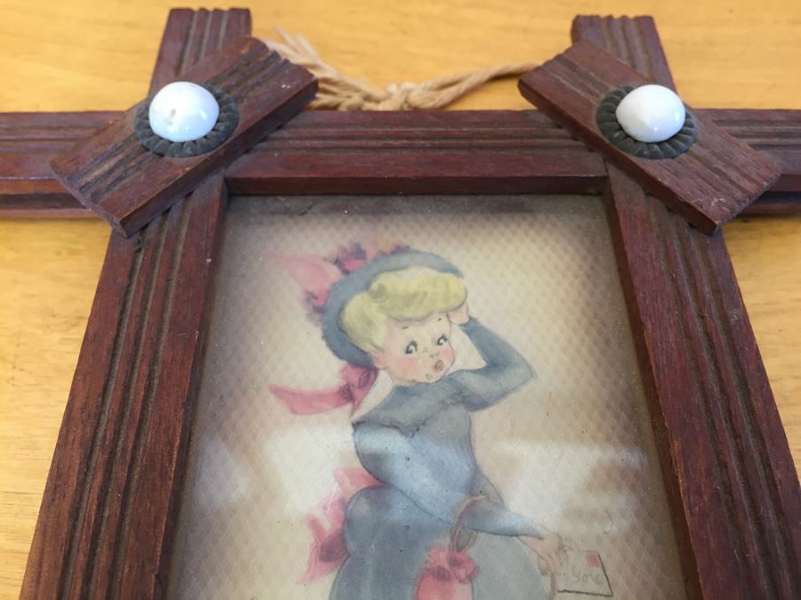 Small Picture Frame Lot With Wooden Box [Photo 12]