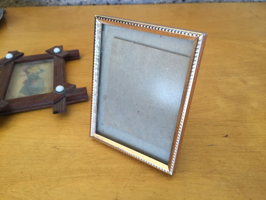 Small Picture Frame Lot With Wooden Box [Photo 14]