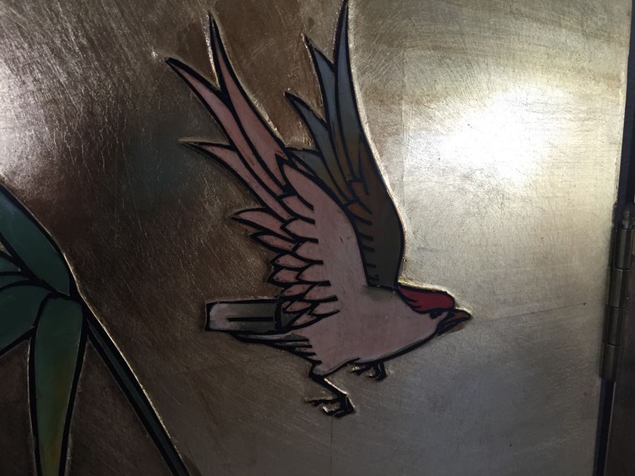 Large Double-Sided 6-Panel Asian Screen [Photo 12]