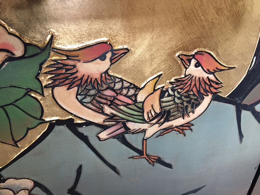 Large Double-Sided 6-Panel Asian Screen [Photo 15]