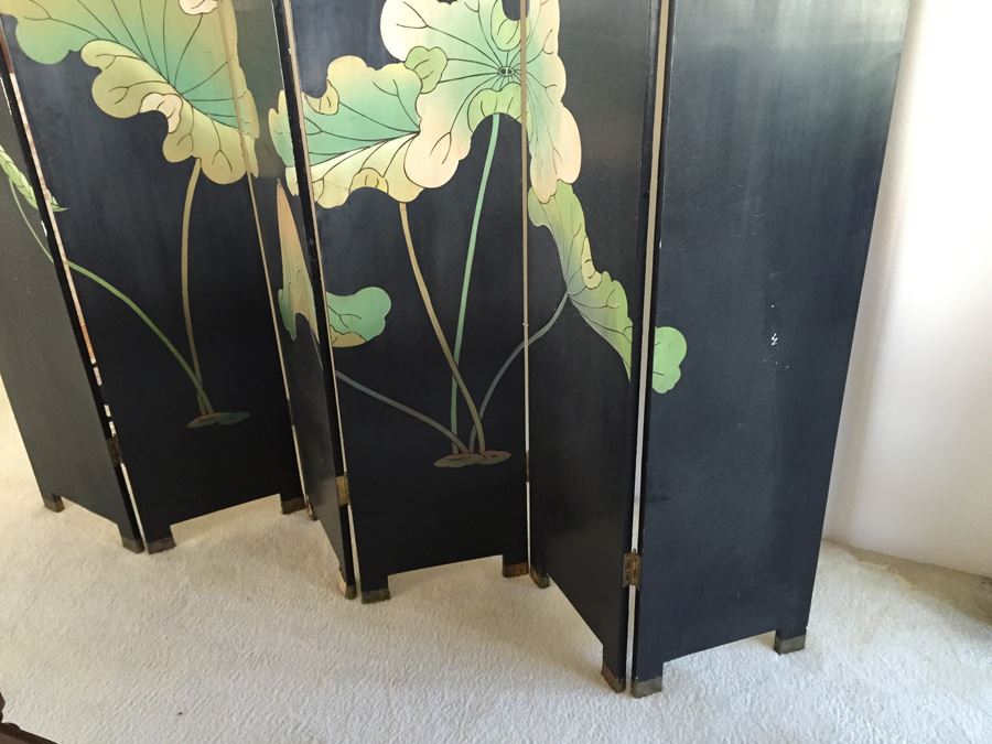 Large Double-Sided 6-Panel Asian Screen [Photo 21]