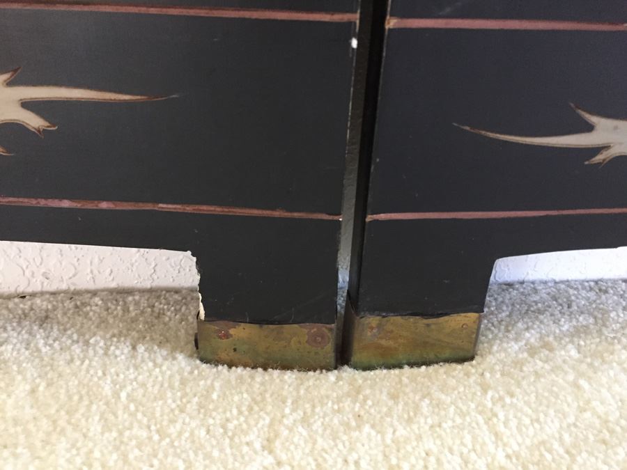 Large Double-Sided 6-Panel Asian Screen [Photo 16]