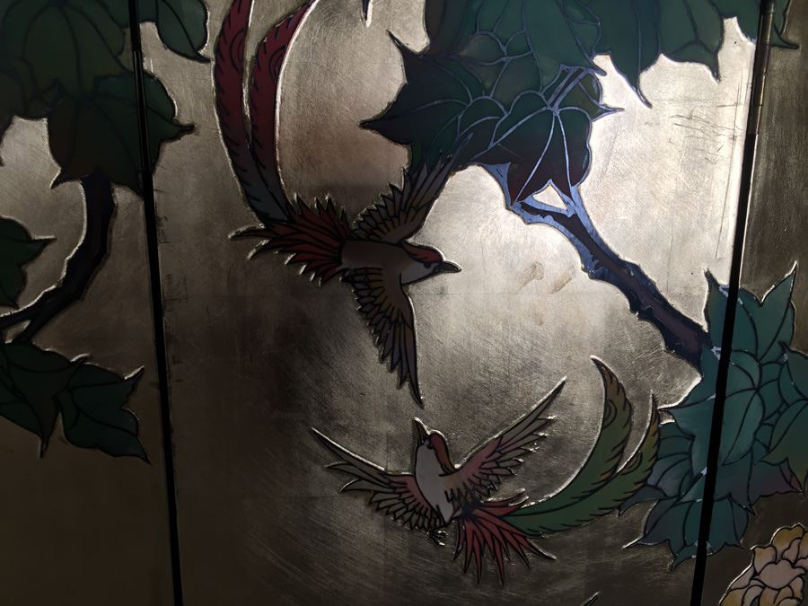Large Double-Sided 6-Panel Asian Screen [Photo 6]