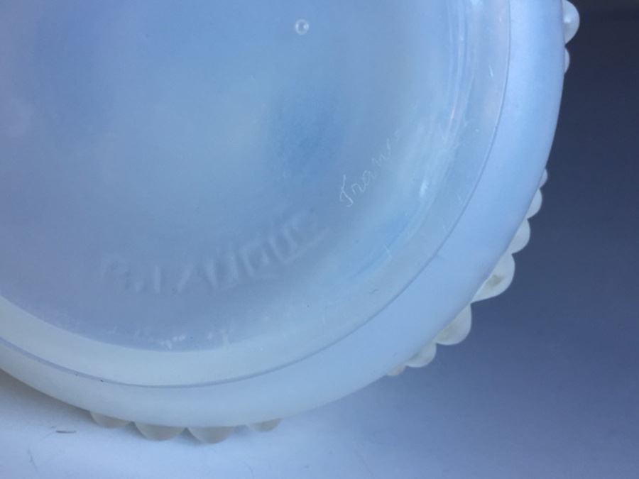 (3) Stunning R Lalique 'Perles' Signed Perfume Bottles Art -  René Lalique - Estimate $1,500 [Photo 7]