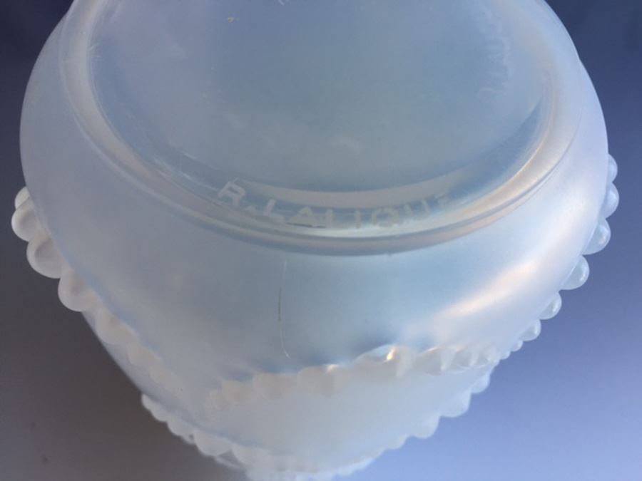 (3) Stunning R Lalique 'Perles' Signed Perfume Bottles Art -  René Lalique - Estimate $1,500 [Photo 3]