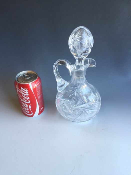 Cut Glass Pitcher With Stopper [Photo 1]