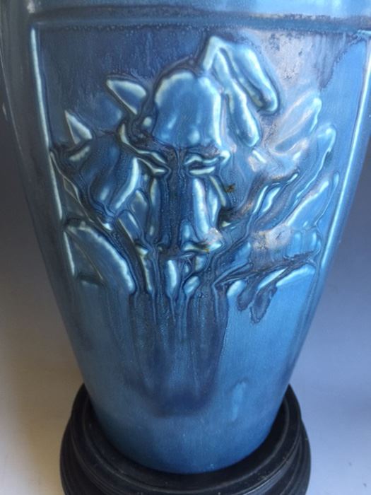 Rare Beautiful Blue Rookwood Vase, XX, Mold No. 2487 - Estimate $250 [Photo 8]