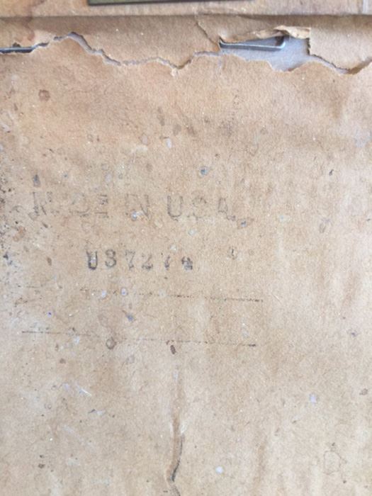 Framed Mid-Century American Crescent Cycles Print [Photo 4]