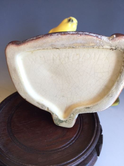 Vintage Maddux of California Pottery Ceramic Bird Planter [Photo 3]