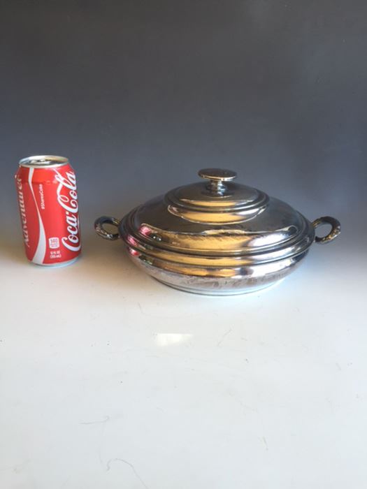 Silverplate Covered Bowl [Photo 1]
