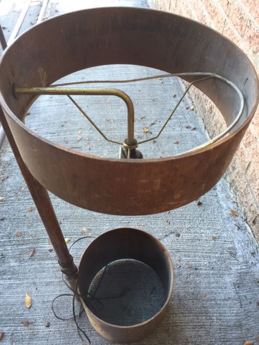 Mid-Century Modern Wooden Floor Lamp [Photo 8]