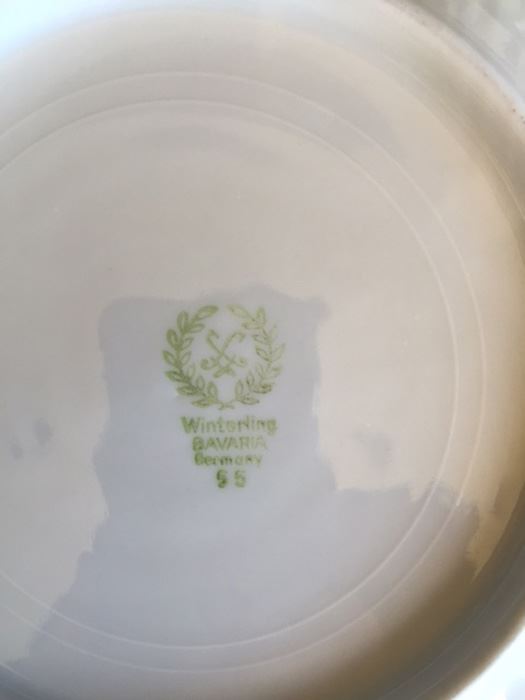 Winterling Bavaria Germany Hand Painted Plates [Photo 4]