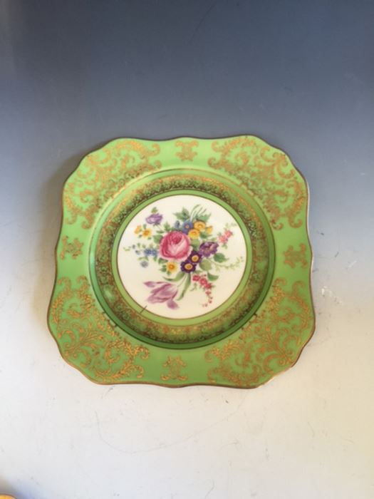Hand Painted Bavaria Plate Lot (5 Plates) [Photo 4]