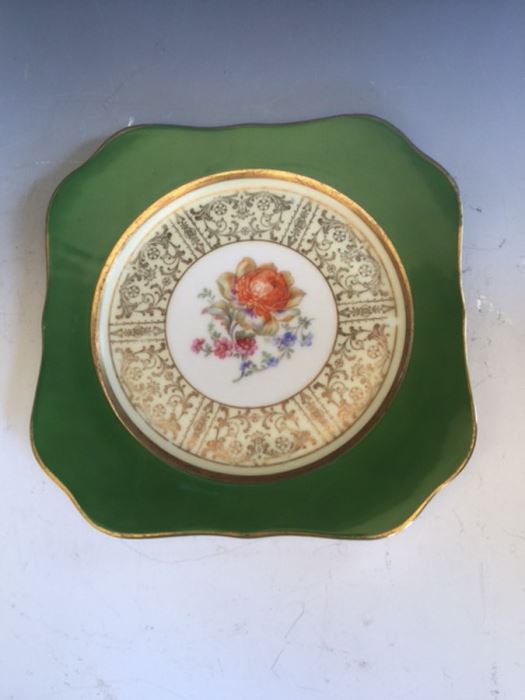 Hand Painted Bavaria Plate Lot (5 Plates) [Photo 2]