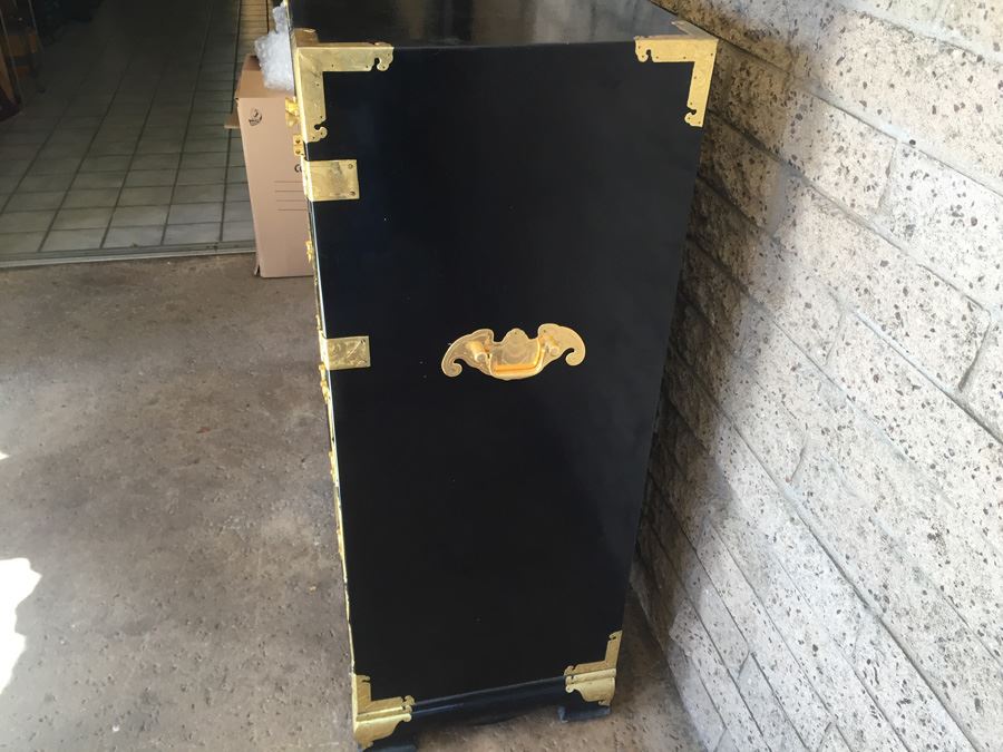 Black Asian Campaign Style Dresser [Photo 8]