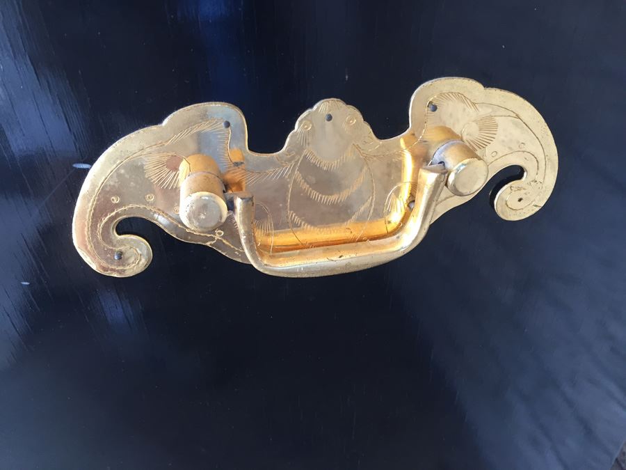 Black Asian Campaign Style Dresser [Photo 9]