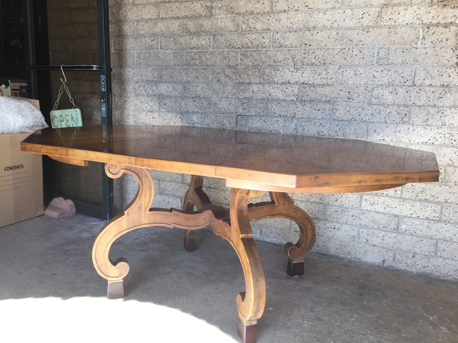 Drexel Dining Table With Two Leaves [Photo 15]