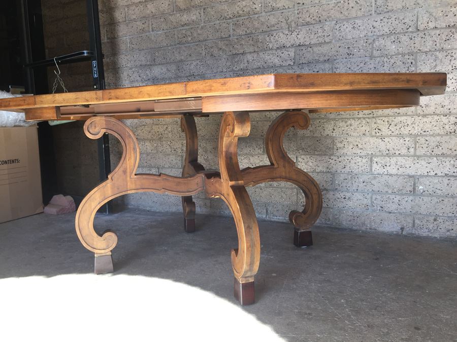 Drexel Dining Table With Two Leaves [Photo 14]