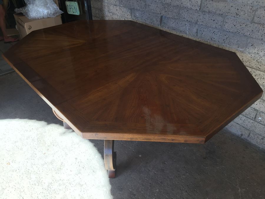 Drexel Dining Table With Two Leaves [Photo 17]