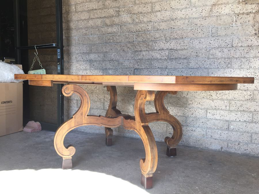 Drexel Dining Table With Two Leaves [Photo 13]