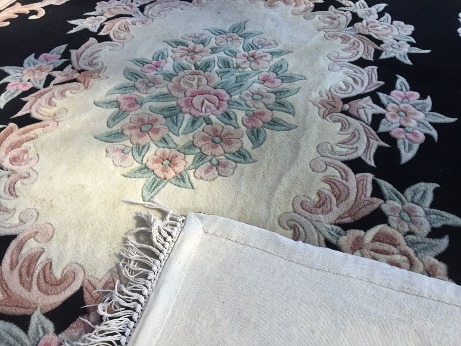 Large Chinese Wool Rug [Photo 3]