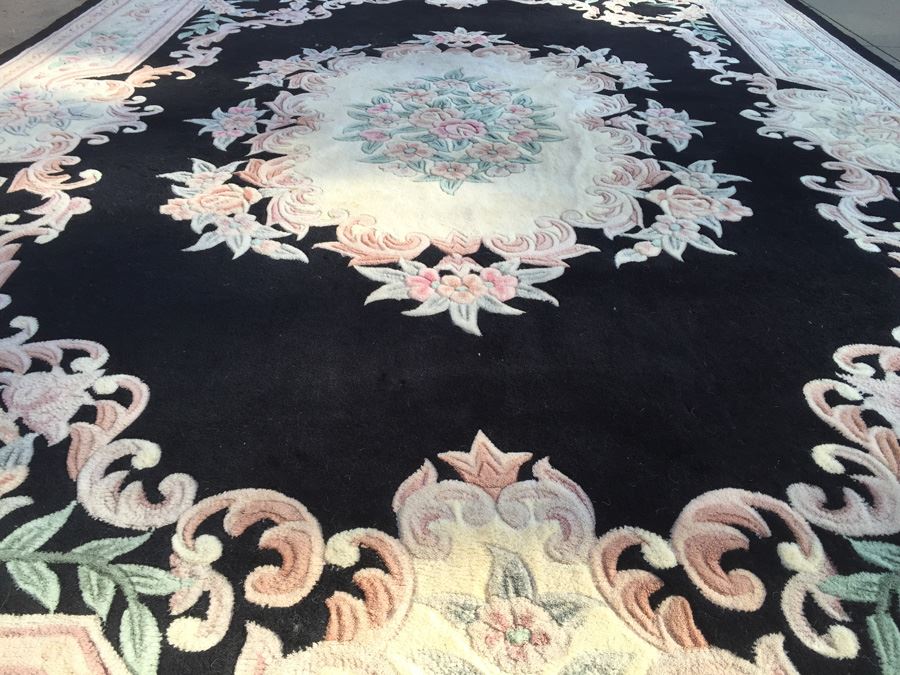 Large Chinese Wool Rug [Photo 11]