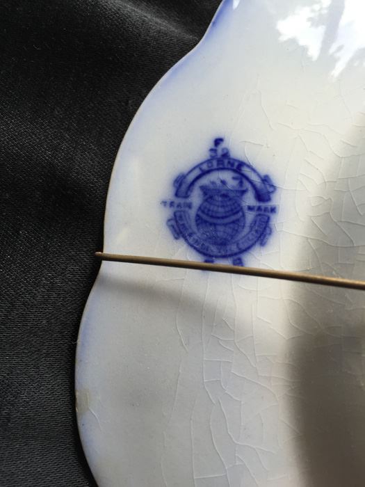 Grindley Lorne (Flow Blue) Plate [Photo 4]