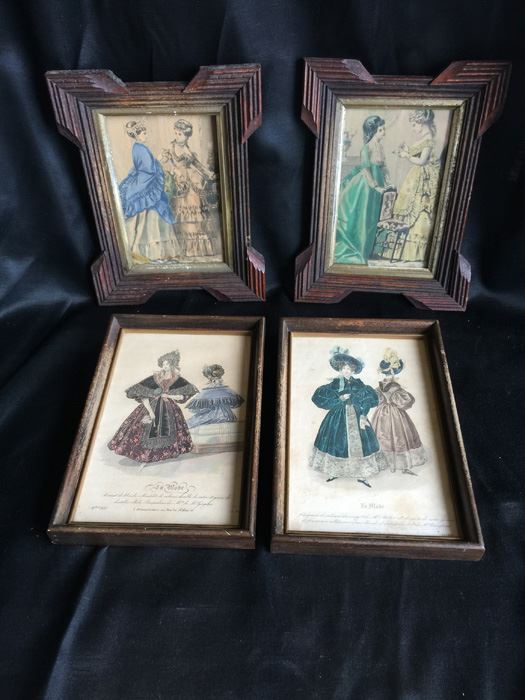 (4) Vintage Framed Artwork [Photo 2]