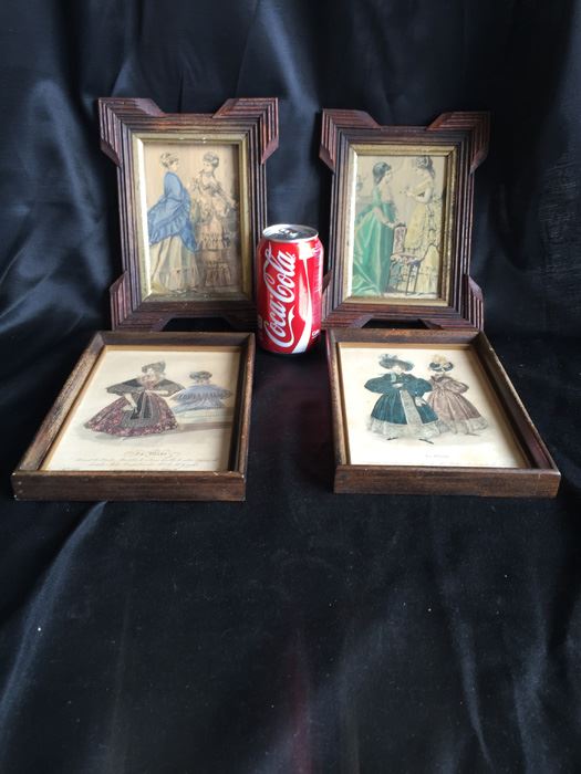 (4) Vintage Framed Artwork