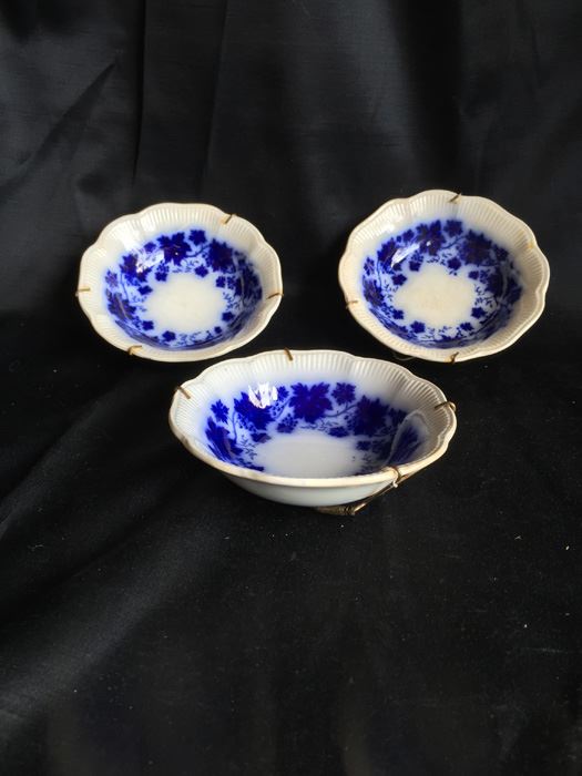 Vinranka By Gefle Made In Sweden Flow Blue Bowl [Photo 5]
