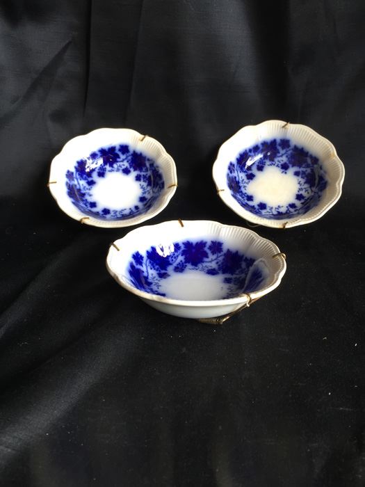 Vinranka By Gefle Made In Sweden Flow Blue Bowl [Photo 2]