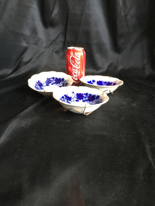 Vinranka By Gefle Made In Sweden Flow Blue Bowl
