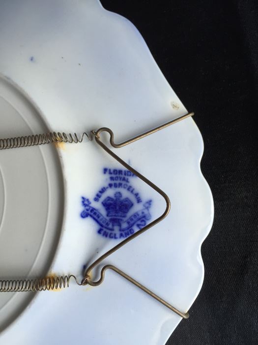 Johnson Bros. Florida England Flow Blue Plate [Photo 2]