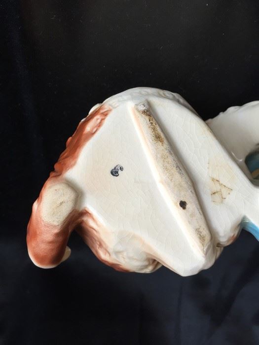 1950s Ceramic Pottery Dog [Photo 5]