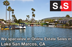 We are Lake San Marcos Estate Liquidators. We specialize in Online Estate Sales Auctions And Estate Buyouts In Lake San Marcos.