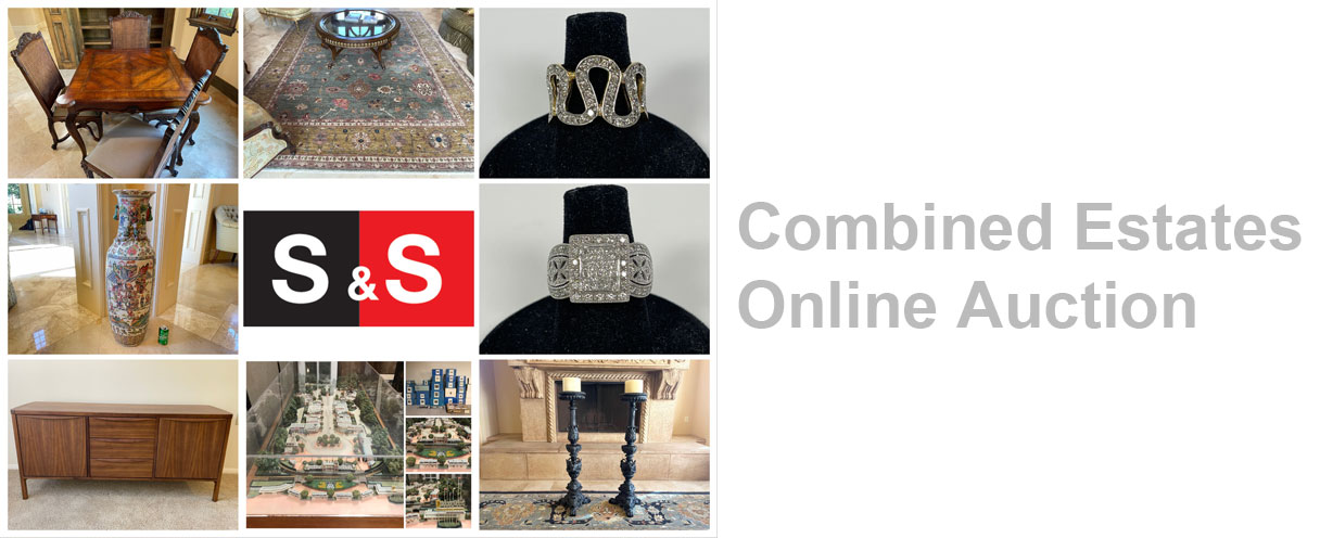 Combined Estates Online Auction: Featuring Fine Furniture, Rugs And Artwork From Rancho Santa Fe