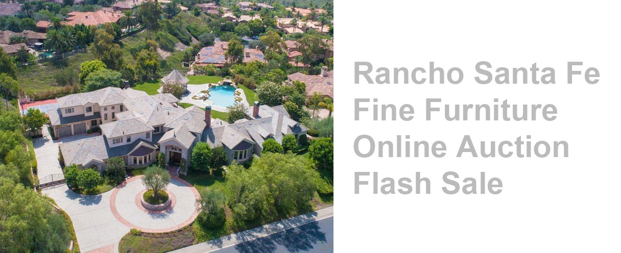 Rancho Santa Fe Online Auction: Featuring Fine Furniture