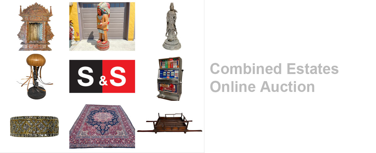 Combined Estates Online Auction: Featuring Jewelry, Furniture, Persian Rugs And Collectibles